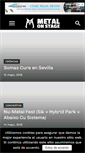 Mobile Screenshot of metalonstage.com